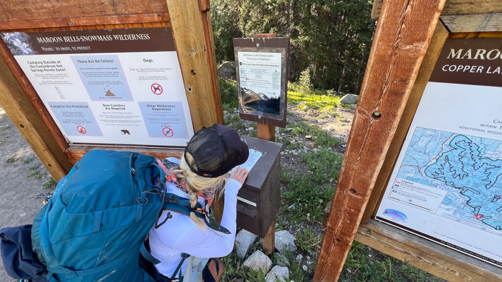 planning ahead and being prepared is the first of 7 leave no trace tips for beginner backpackers